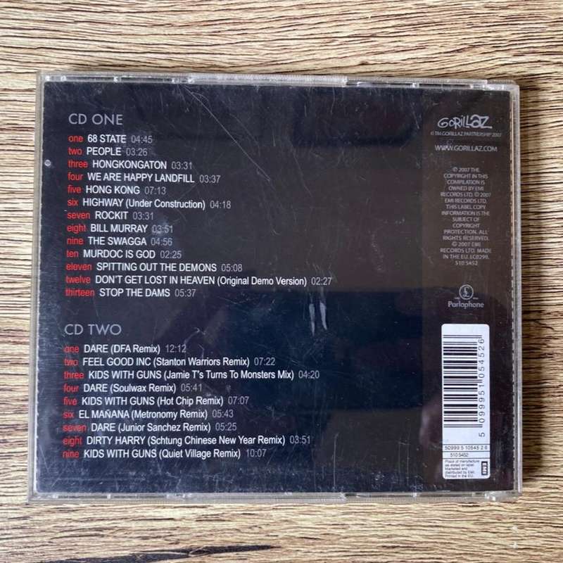 Gorillaz - D-Sides 2xCD/Compilation (2007 European import)