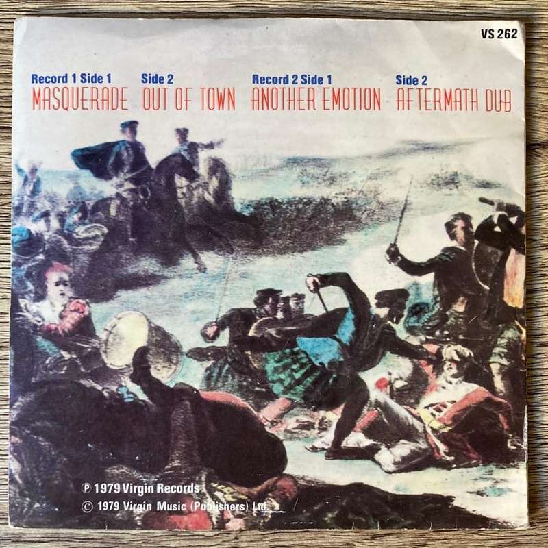Skids - Masquerade 2x7"/single (1979 UK import) VG+/VG+/VG+