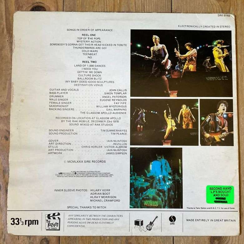 The Rezillos - Mission Accomplished...But the Beat Goes On LP/Album (1979 UK import) VG/VG