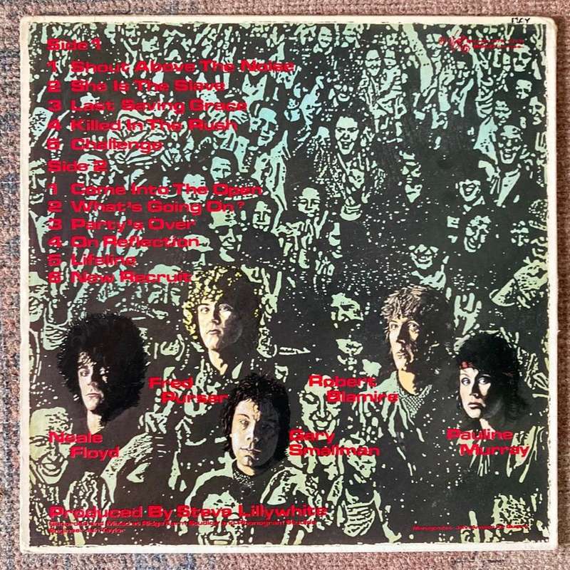 Penetration - Coming Up For Air LP/Album (1979 UK import) VG+/VG