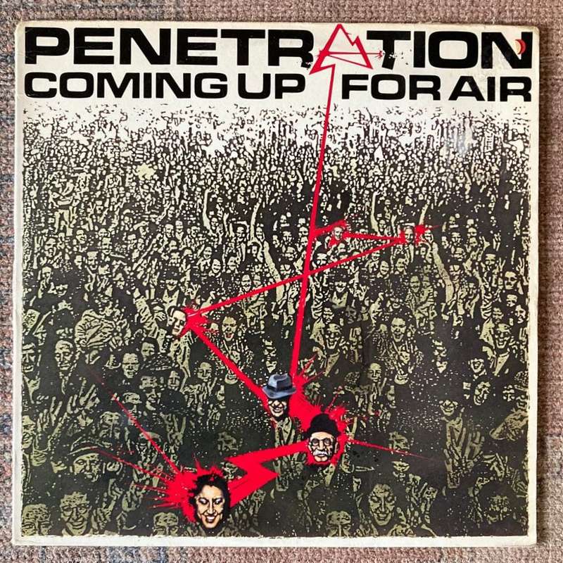 Penetration - Coming Up For Air LP/Album (1979 UK import) VG+/VG