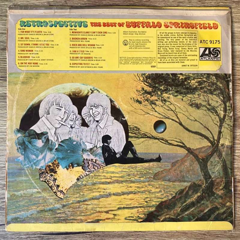 Buffalo Springfield - Retrospective: the Best Of LP/Comp. (1969 SA press) VG/G+