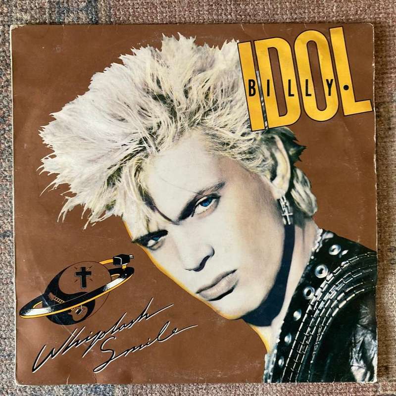 Billy Idol - Whiplash Smile LP/Album (1986 SA press) G+/VG