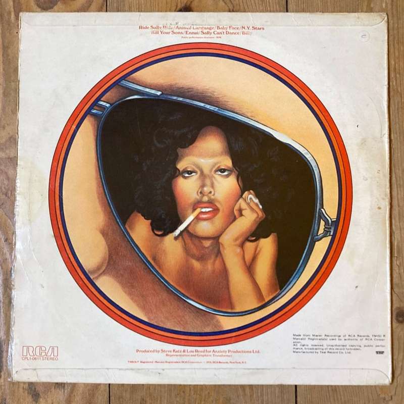 Lou Reed - Sally Can't Dance LP/Album (1974 SA press) VG/VG