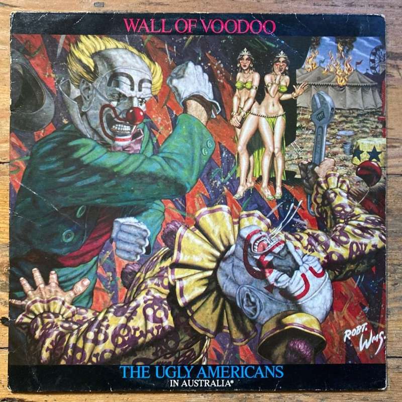 Wall Of Voodoo - The Ugly Americans In Australia LP/Album (1988 European import)