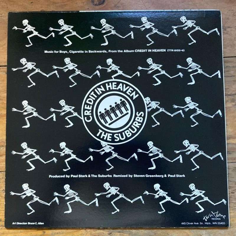 The Suburbs - Music For Boys 12"/single (1982 US import) VG+/VG+