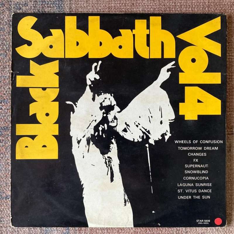 Black Sabbath - Black Sabbath Vol. 4 LP/Album (1978 SA press) G+/VG