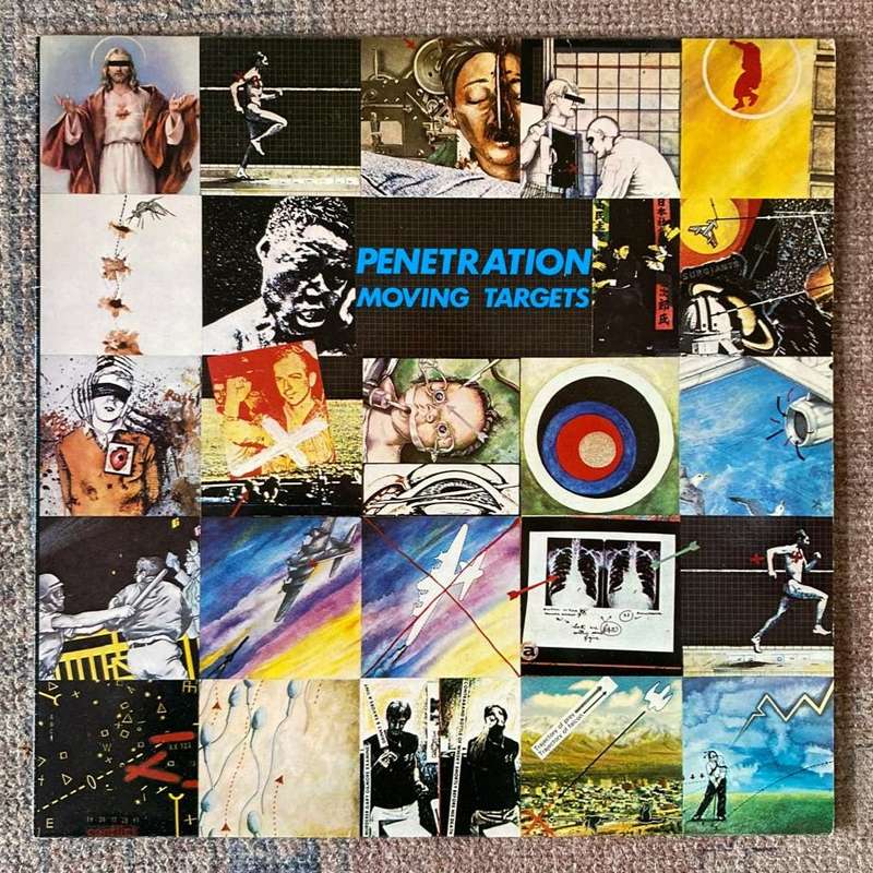Penetration - Moving Targets LP/Album (1978 UK import) VG/VG+ [glow-in-the-dark vinyl]