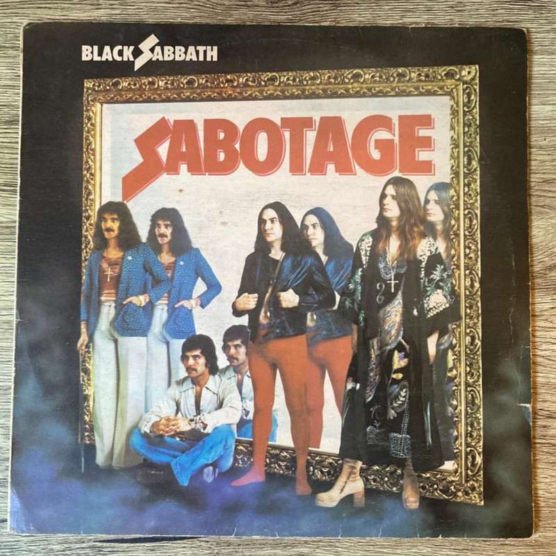 Black Sabbath - Sabotage LP/Album (Zimbabwe import) VG/G