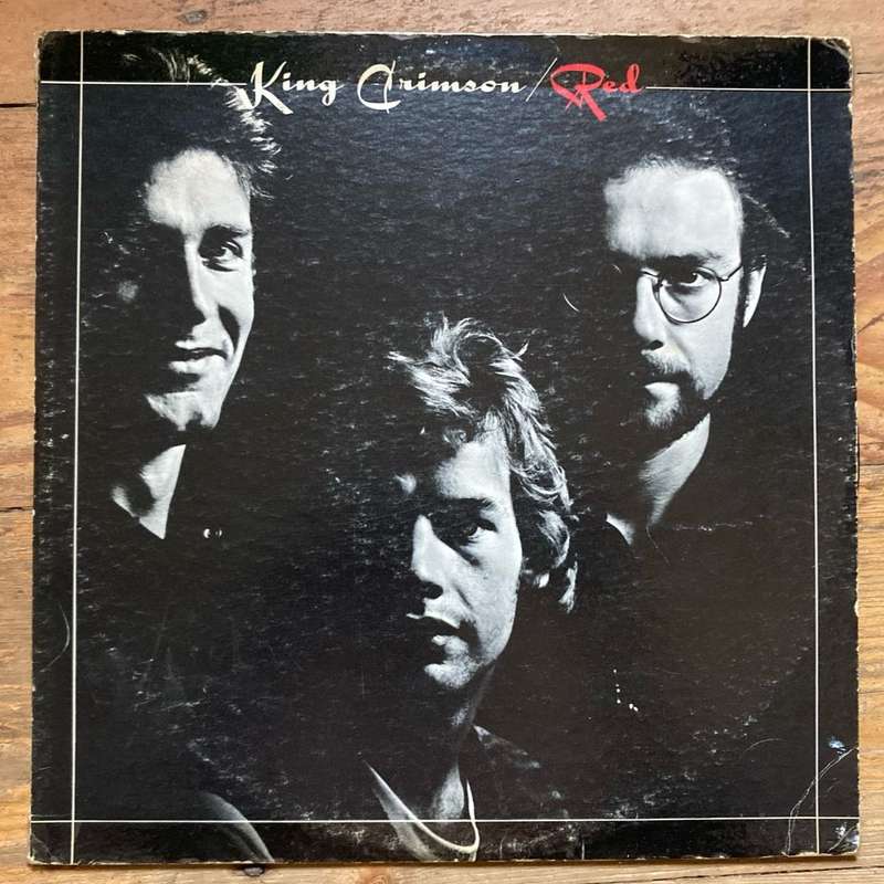 King Crimson - Red LP/Album (1974 US import) G+/VG