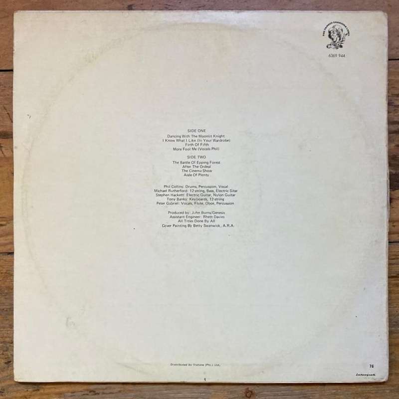 Genesis - Selling England By the Pound LP/Album (1973 SA press) VG/VG