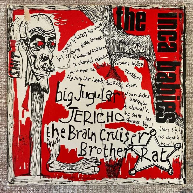Inca Babies - The Big Jugular EP/12" (1984 UK import) VG/VG