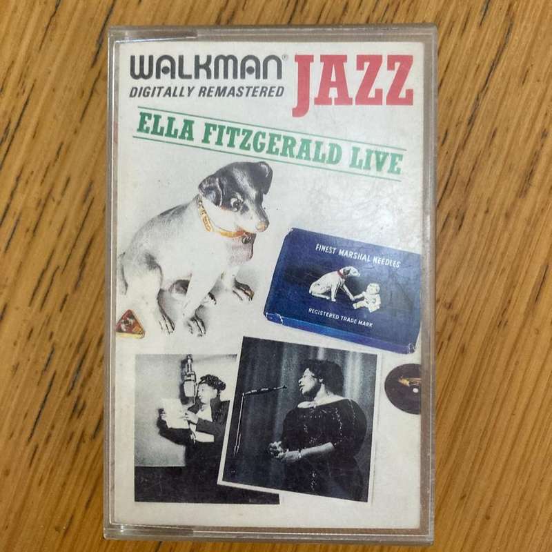 Ella Fitzgerald - Live Cassette/Comp. (1987 UK import) VG