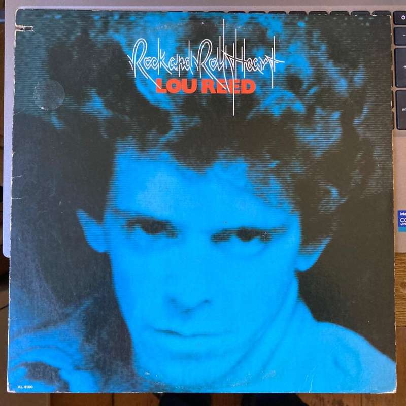 Lou Reed - Rock and Roll Heart LP/Album (1976 US import) VG+/VG