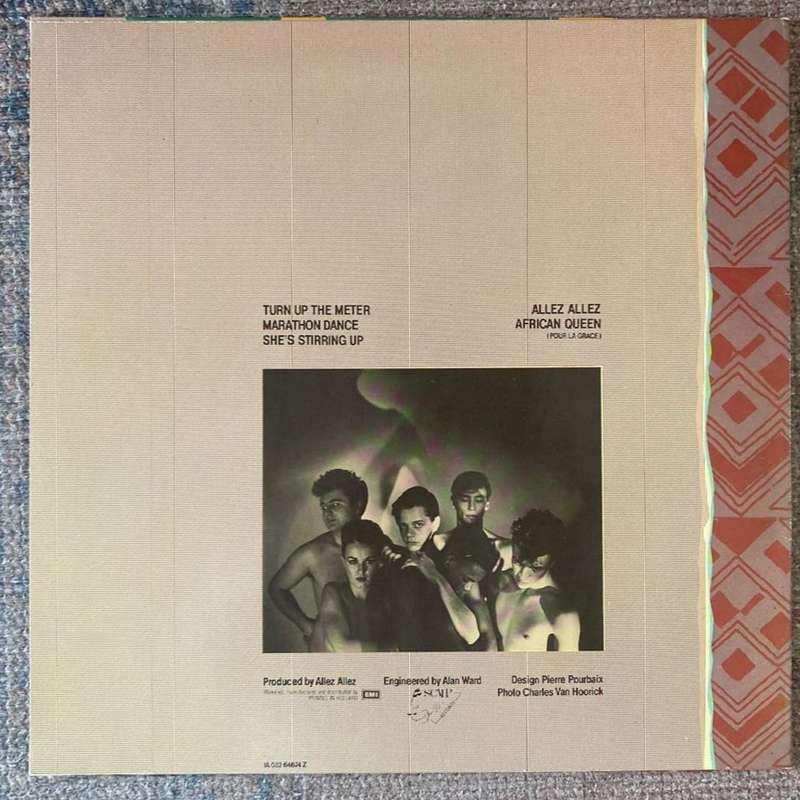 Allez Allez - African Queen 12"/mini-album (1981 European import) VG+/VG+