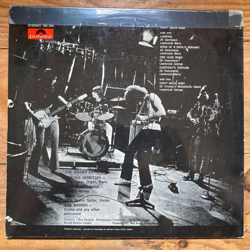 Golden Earring - Eight Miles High LP/Album (1976 Germain import) G+/VG