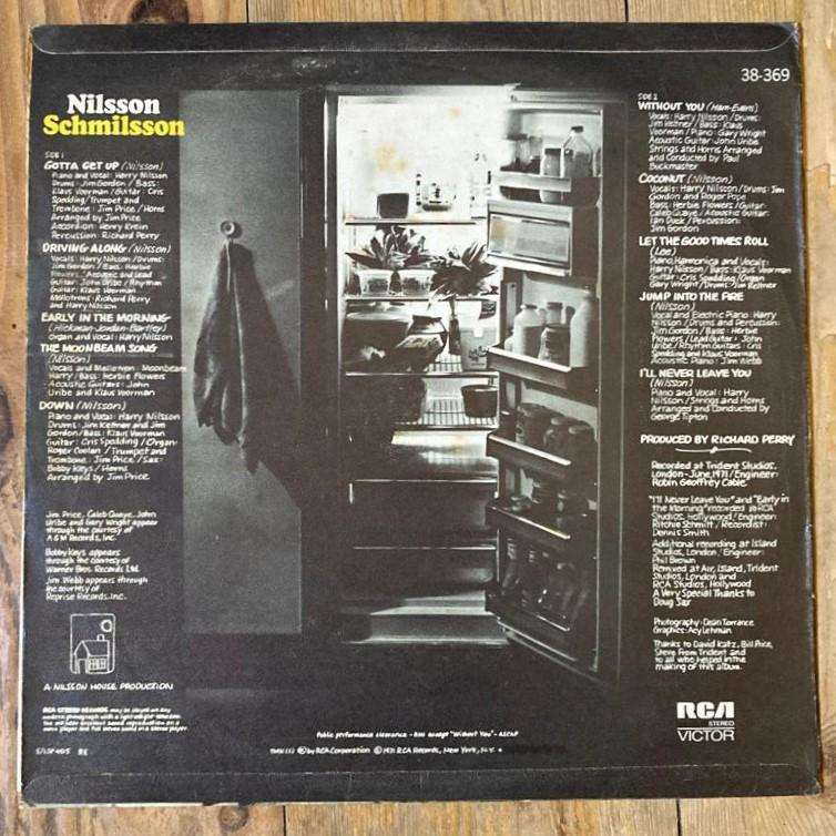Harry Nilsson - Nilsson Schmilsson LP/Album (1971 SA press) VG/VG