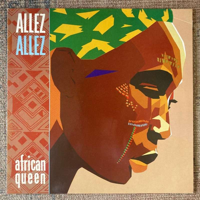 Allez Allez - African Queen 12"/mini-album (1981 European import) VG+/VG+