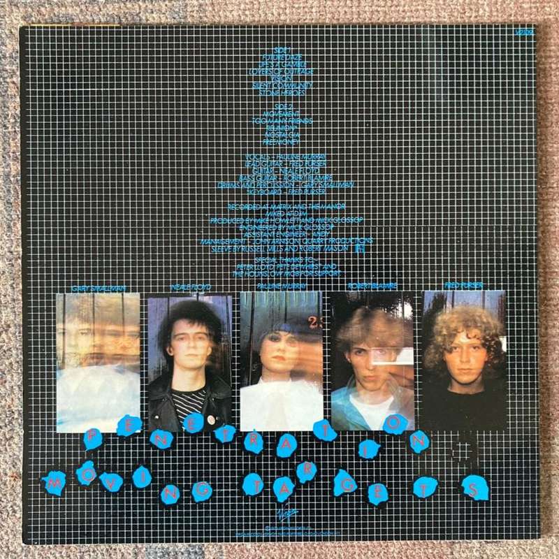Penetration - Moving Targets LP/Album (1978 UK import) VG/VG+ [glow-in-the-dark vinyl]