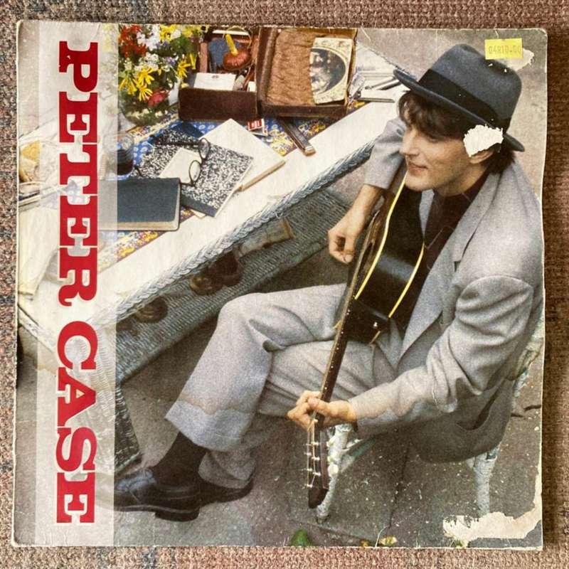 Peter Case (self-titled) LP/Album (1986 Euro import) VG/G