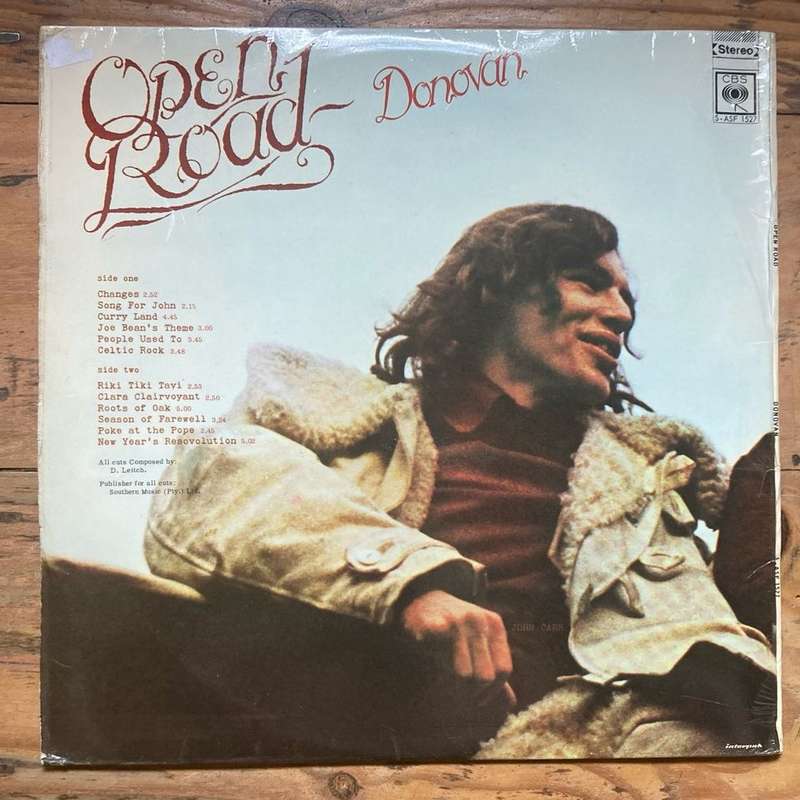 Donovan - Open Road LP/Album (1970 SA press) VG/VG+