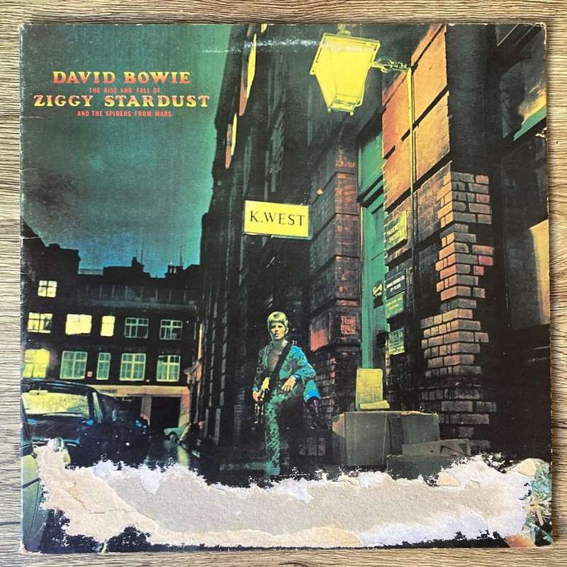 David Bowie - The Rise & Fall of Ziggy Stardust... LP/Album (1990 SA reissue) VG/G