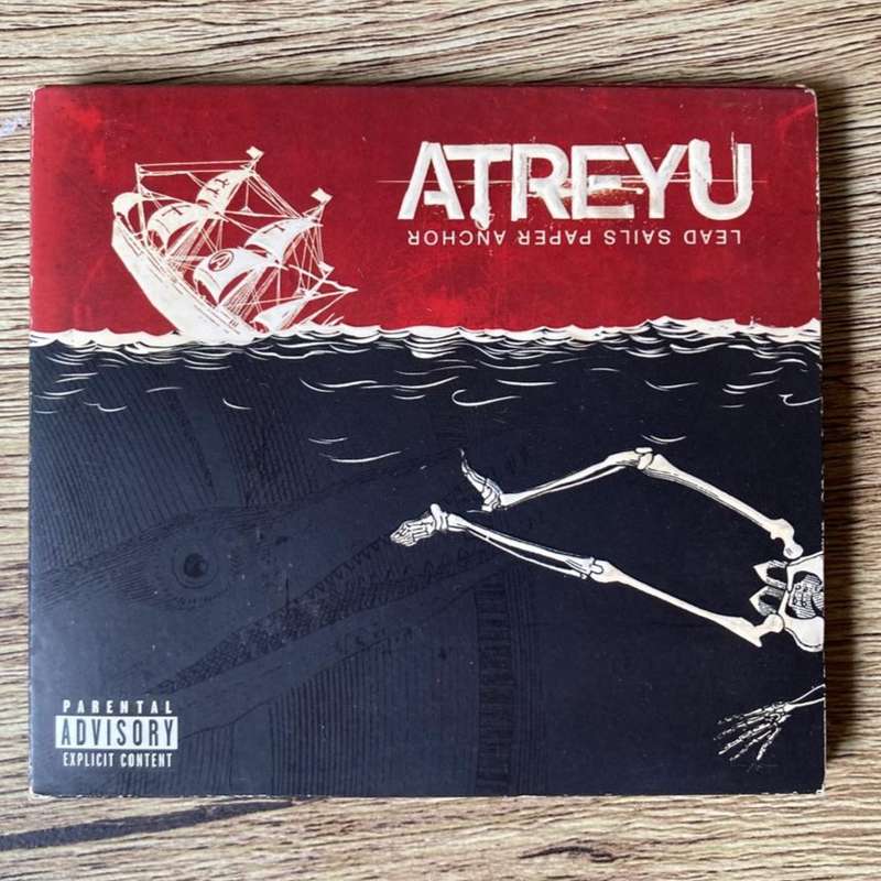 Atreyu - Lead Sails Paper Anchor CD/Album (2007 US import) VG+/VG