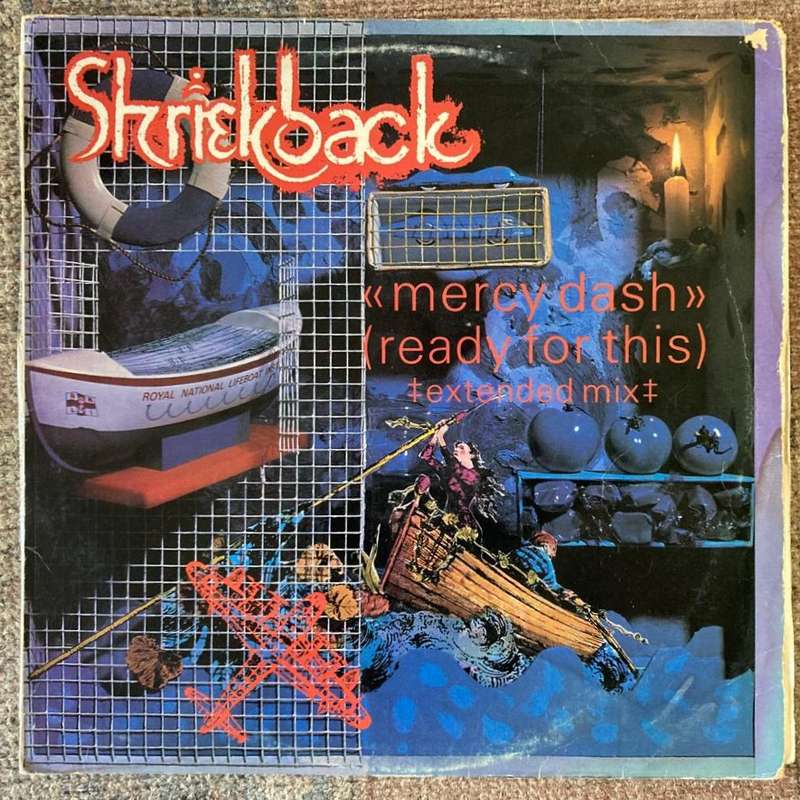 Shriekback - Mercy Dash (Ready For This) 12"/single (1985 SA press) VG/G+