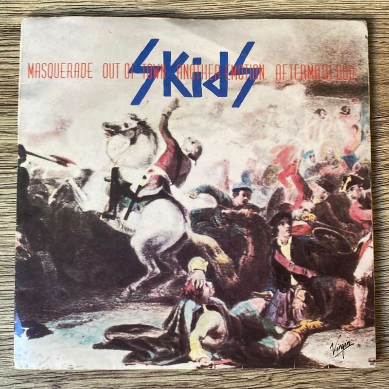 Skids - Masquerade 2x7"/single (1979 UK import) VG+/VG+/VG+