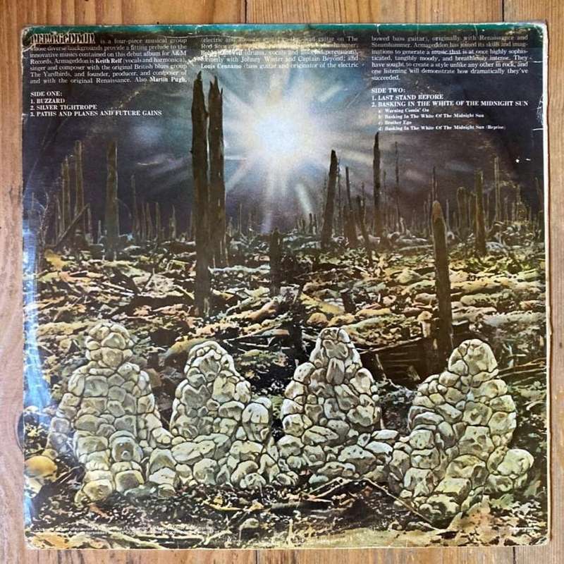 Armageddon (self-titled) LP/Album (1975 SA press) VG+/G+