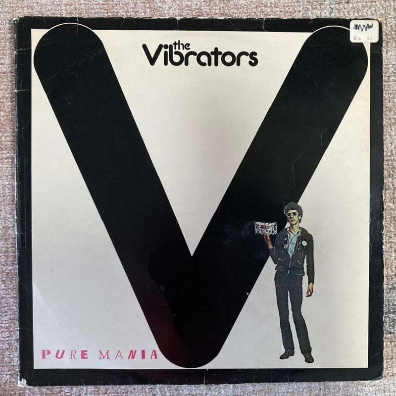 The Vibrators - Pure Mania LP/Album (1977 UK import) G+/VG