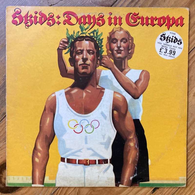 Skids - Days In Europa LP/Album (1979 UK import) VG+/VG