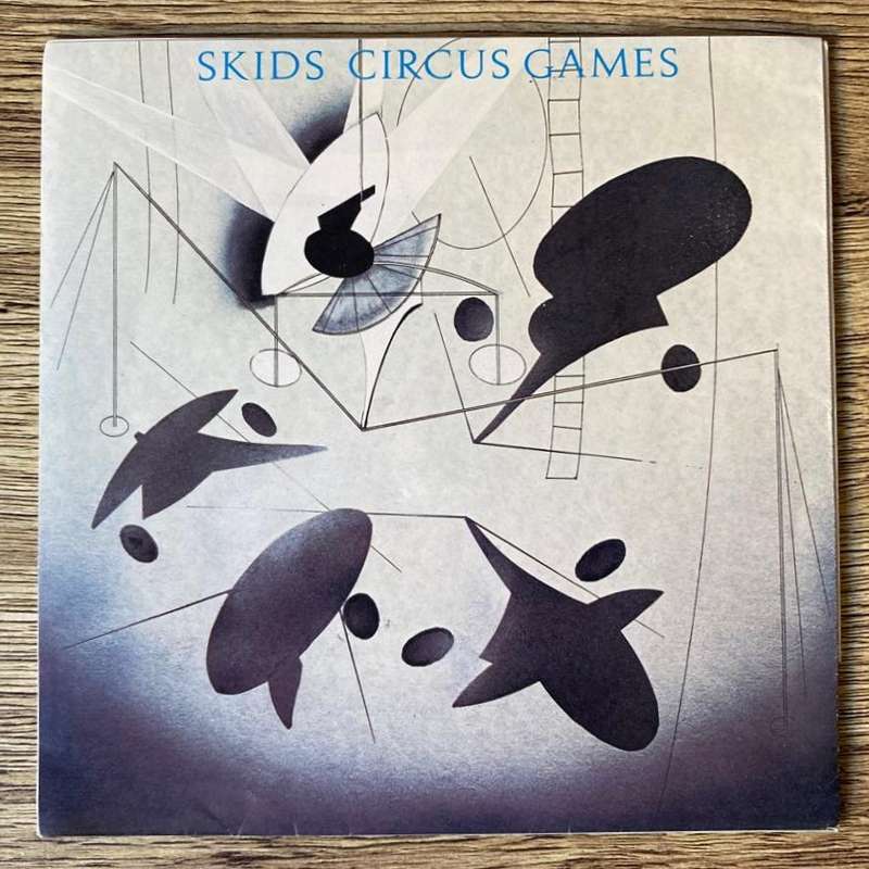 Skids - Circus Games 7"/single (1980 UK import, foldout poster sleeve) VG+/VG+