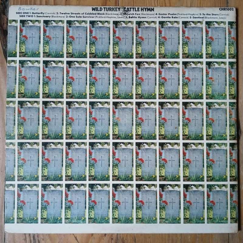 Wild Turkey - Battle Hymn LP/Album (1971 UK import) VG/VG