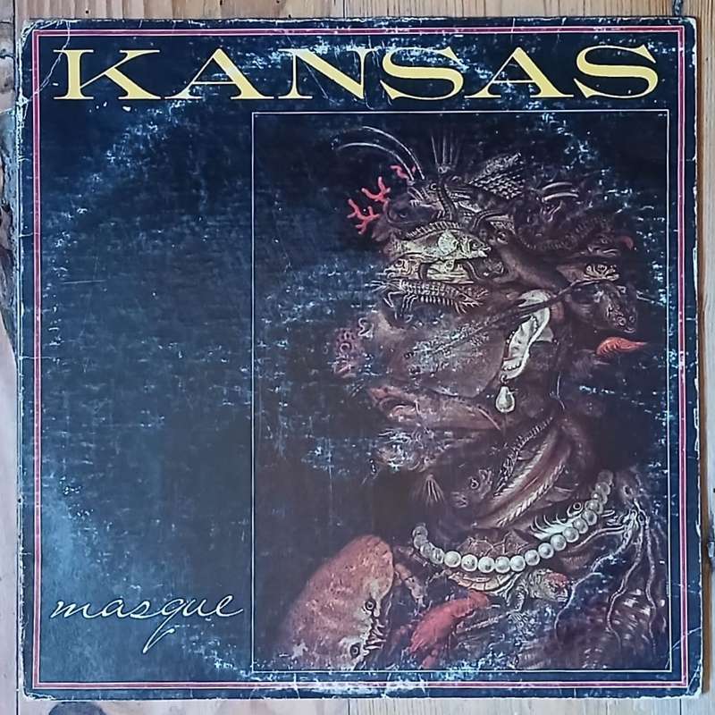 Kansas - Masque LP/Album (1975 US import) VG+/G+