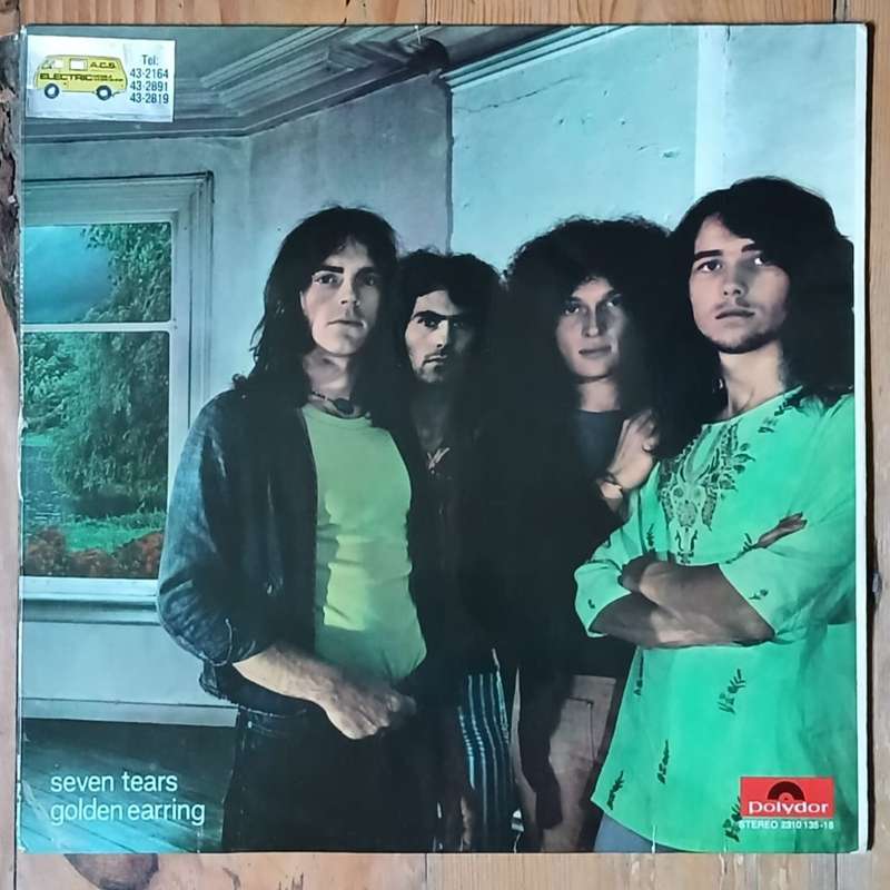Golden Earring - Seven Tears LP/Album (1972 German import) VG/VG