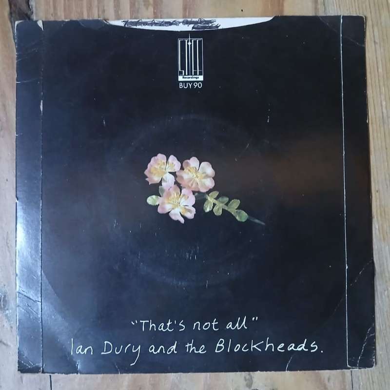 Ian Dury & the Blockheads - I Want To Be Straight 7"/single (1980 UK import) VG/VG