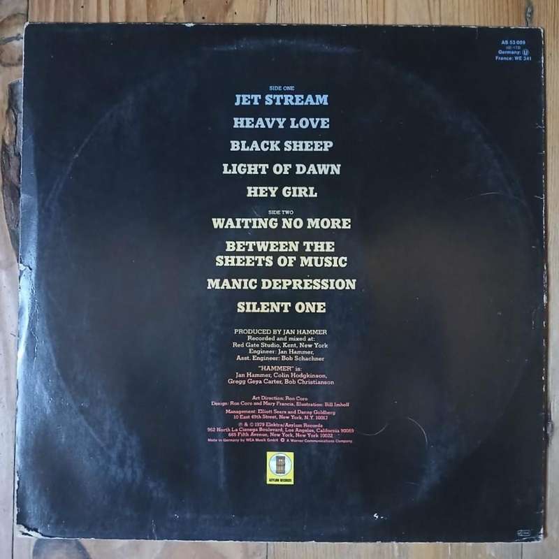 Hammer - Black Sheep LP/Album (1979 German import) VG/VG-