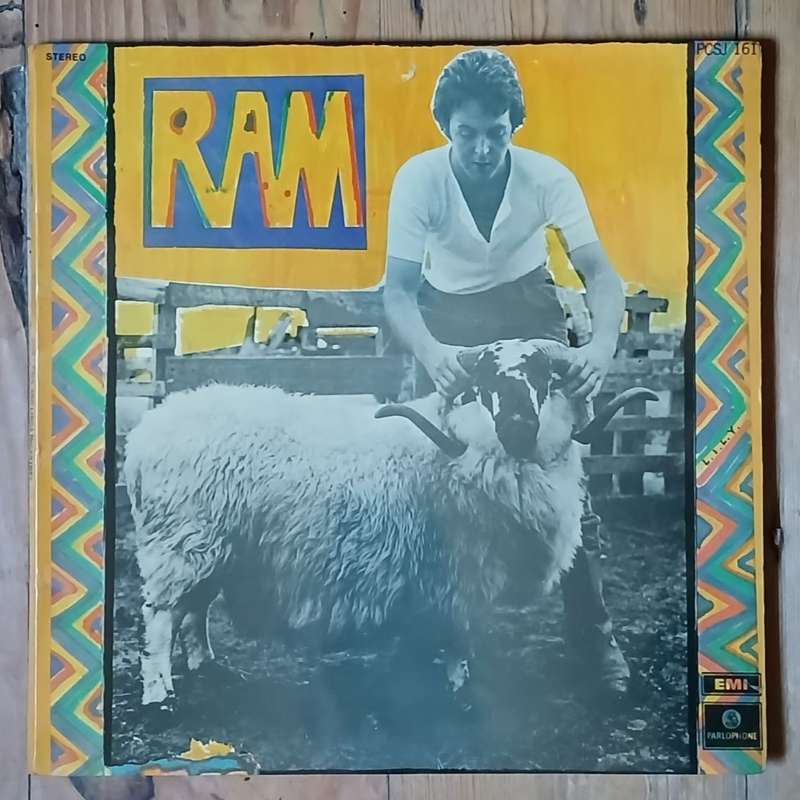 Paul & Linda McCartney - Ram LP/Album (1971 SA press) G+/VG+