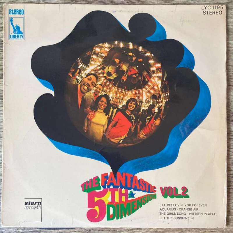 The 5th Dimension - The Fantastic 5th Dimension Vol. 2 LP/Comp. (1970 SA press) VG/VG