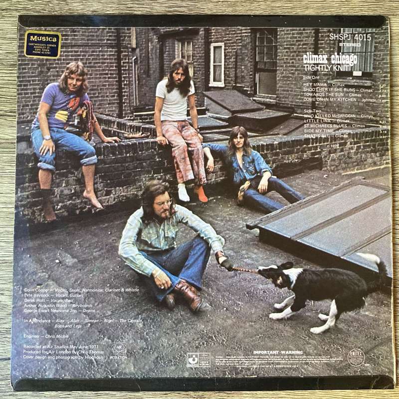 Climax Blues Band - Tightly Knit LP/Album (1971 SA press) VG+/VG+