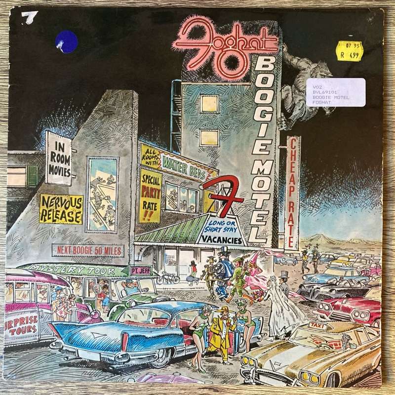 Foghat - Boogie Motel LP/Album (1979 SA press) VG+/VG