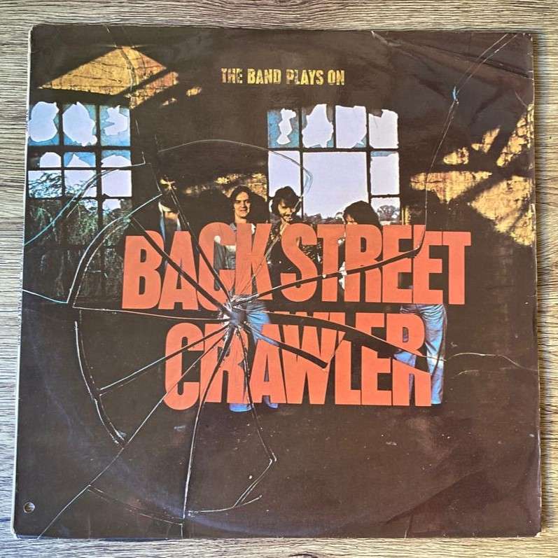 Back Street Crawler - The Band Plays On LP/Album (1975 SA press) VG+/VG