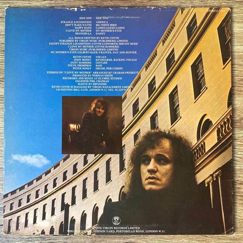 Kevin Coyne - Heartburn LP/Album (1976 UK import) VG+/G+