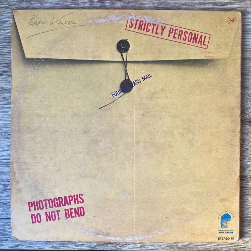 Captain Beefheart & His Magic band - Strictly Personal LP/Album (1968 Canadian import) G+/G+
