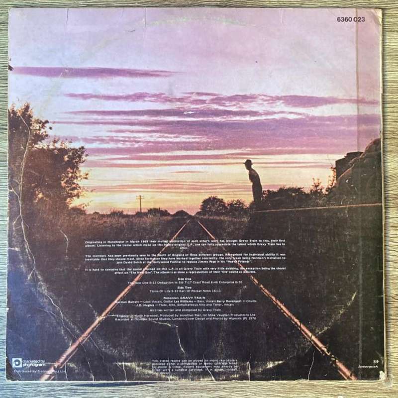 Gravy Train (self-titled) LP/Album (1971 SA press) VG/VG