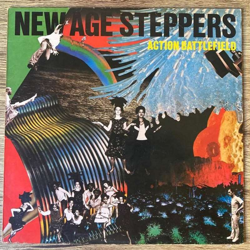 New Age Steppers - Action Battlefield LP/Album (1981 UK import) VG+/VG+
