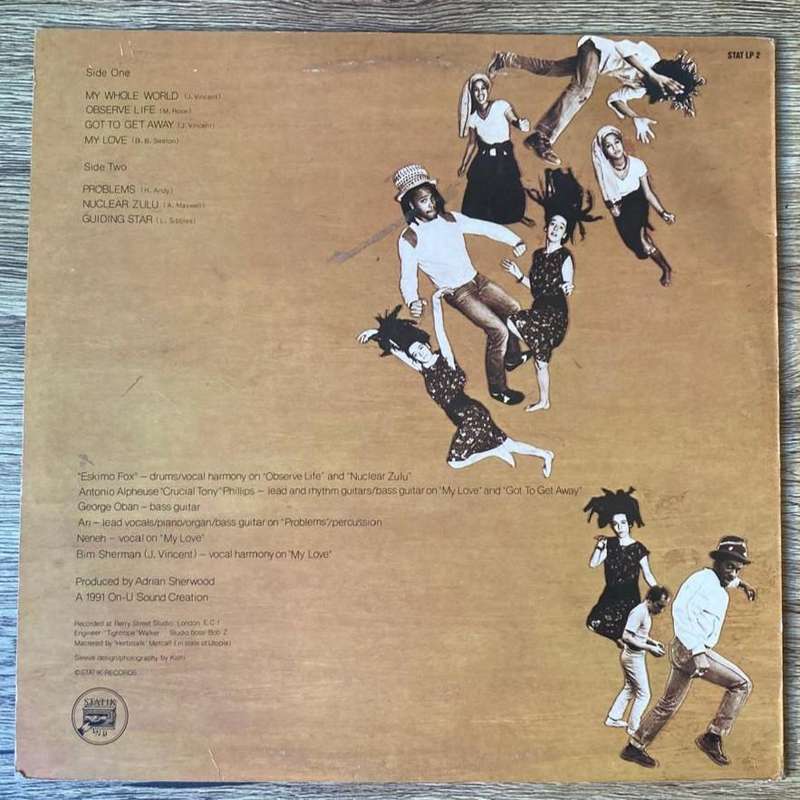 New Age Steppers - Action Battlefield LP/Album (1981 UK import) VG+/VG+