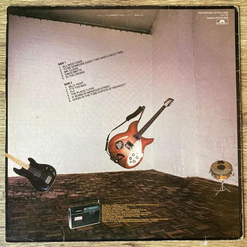 The Jam - All Mod Cons LP/Album (1978 UK press) VG+/VG