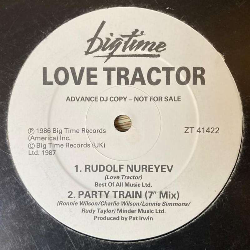 Love Tractor - Party Train 12"/promo (1987 UK import) VG+/Gen
